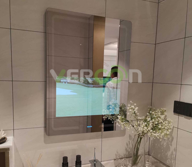 hotel waterproof smart led bathroom mirror