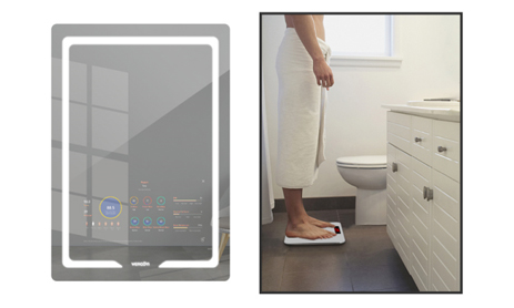 smart mirror with weather