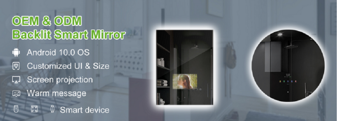 custom bathroom led mirror 