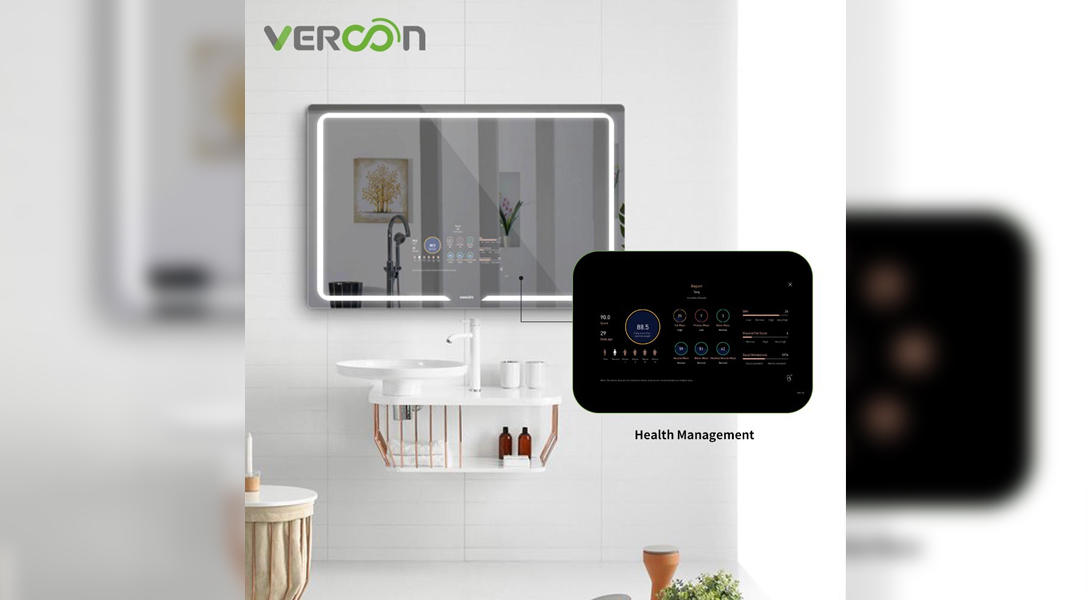 led backlit mirror cabinet
