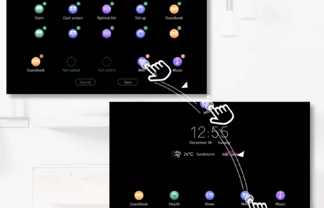 android smart mirror diy