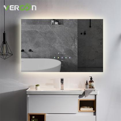 led bathroom mirror with tv