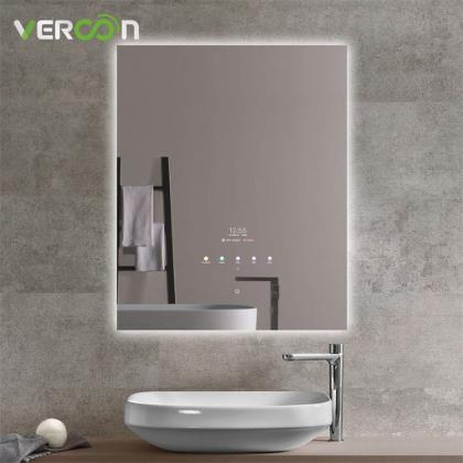 smart bathroom mirror with speaker