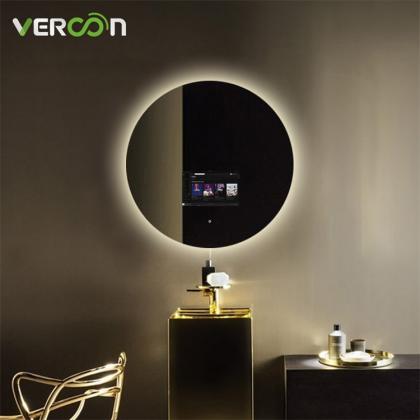 smart mirror bathroom tv