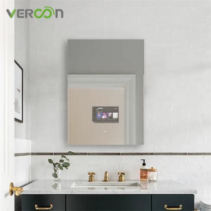led mirror cabinet with bluetooth speaker