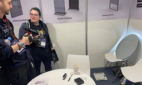 Fitbathmirror erhält gutes Feedback auf der ISE 2022