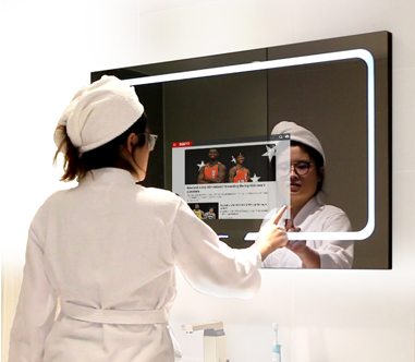 Ihr Fitbathmirror Smart Mirror mit Apps